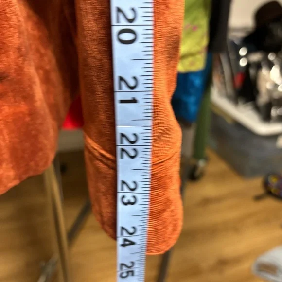 NWOT rusty orange corduroy shacket, Croft & Barrow size XL - Picture 12 of 12